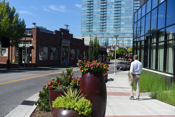 A view of the Gulch near Downtown Nashville