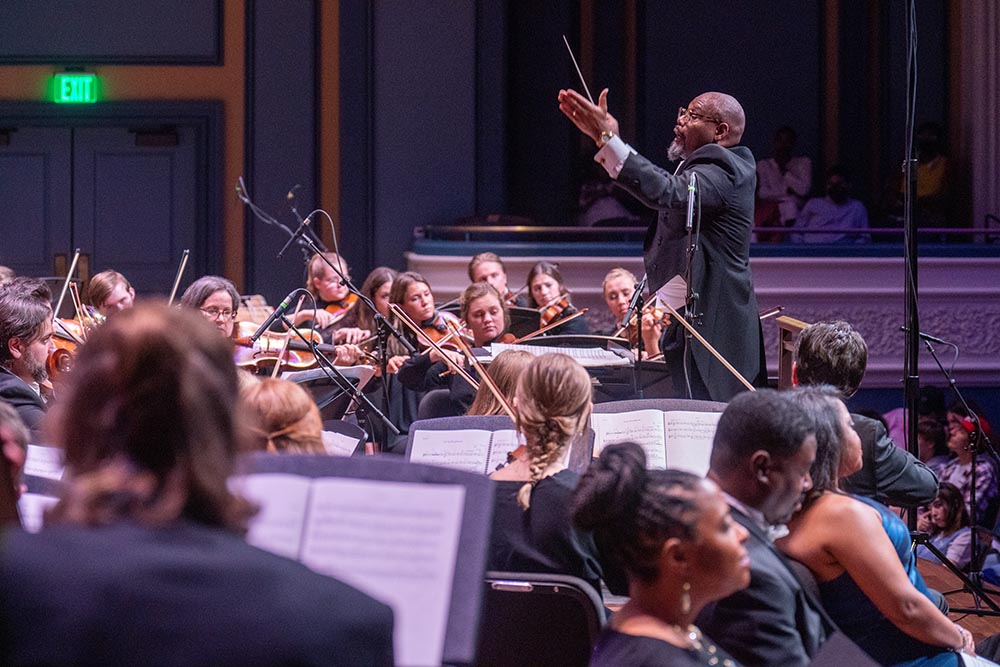 Requiem for Colour performed in the Fisher Center