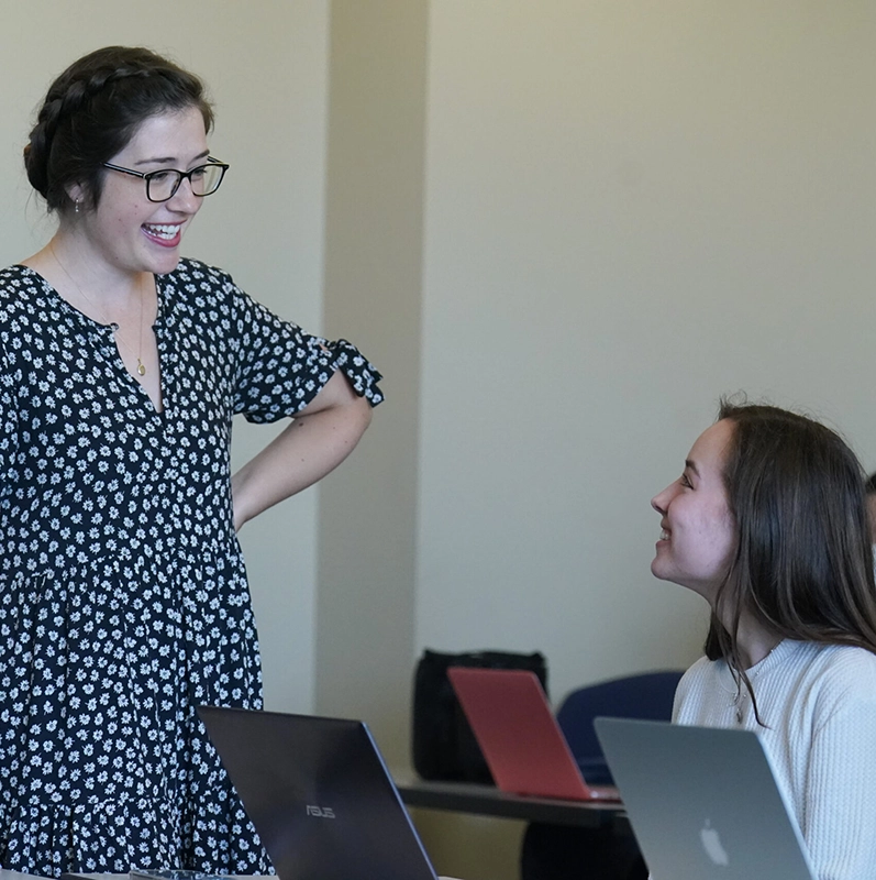 Research Intensive Summer Experiences for High School Students (RISE-HS) in Christina Davis’s class as students work at Belmont University in Nashville, Tennessee, June 22, 2022.