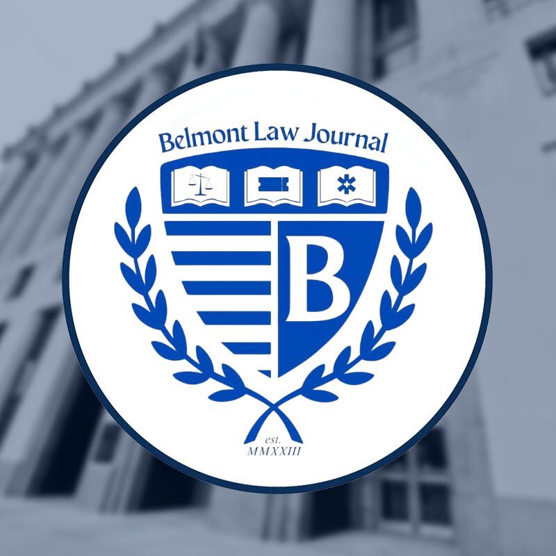 belmont law journal logo