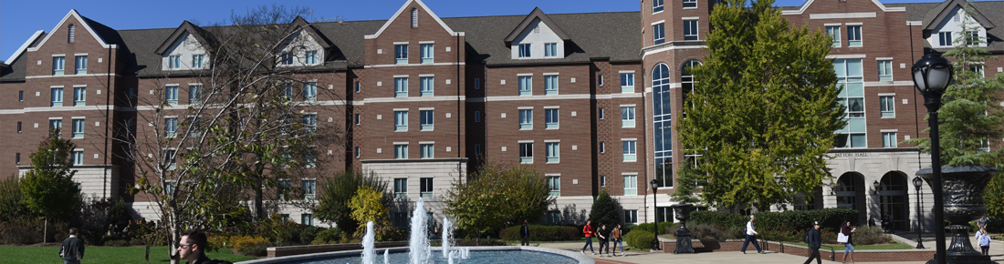 Exterior view of Patton Hall & Bear House