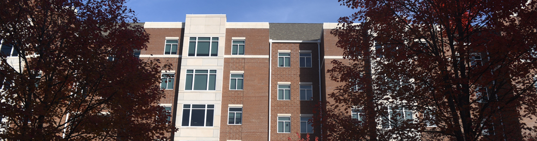 Exterior view of Russell Hall