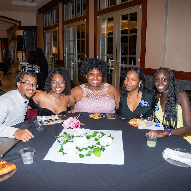 Students at BSA Black Affair Gala 