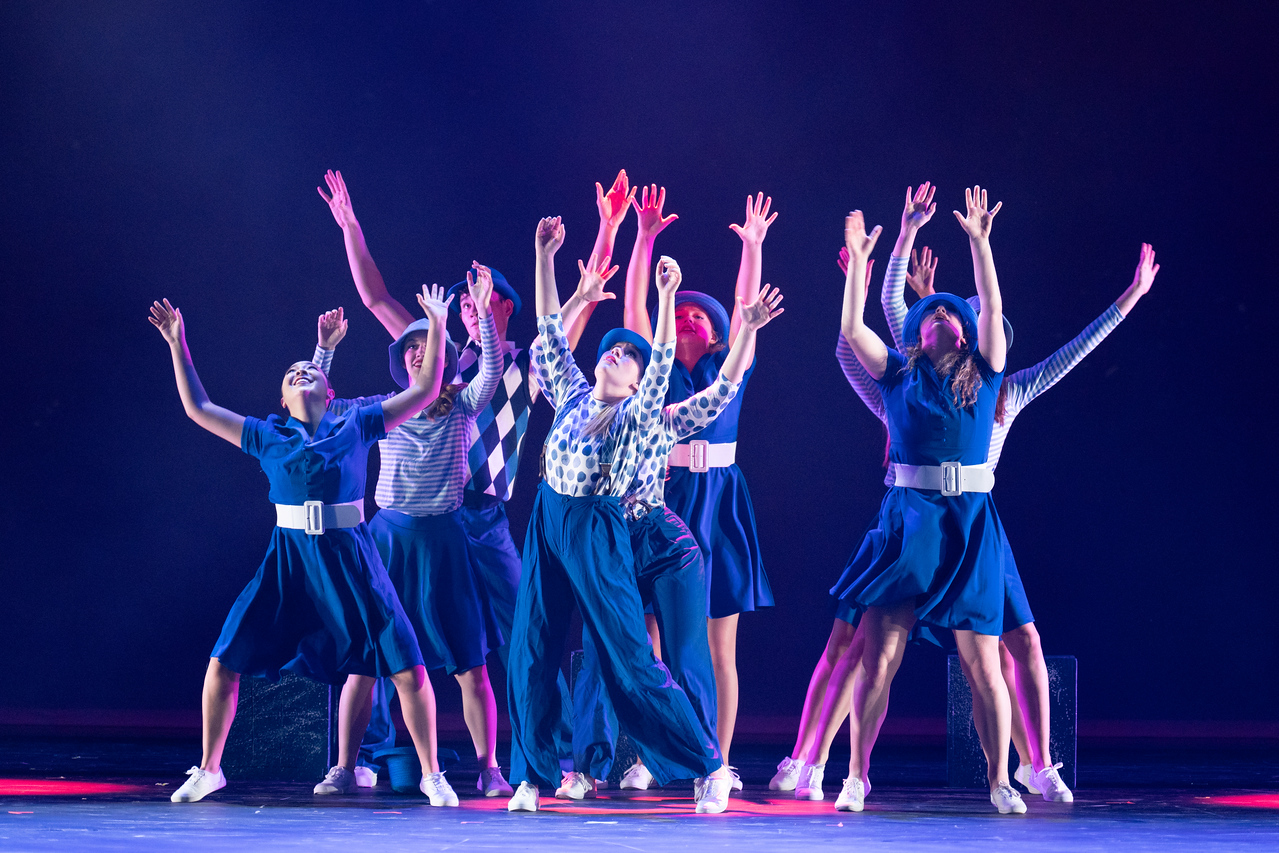 dancers on stage