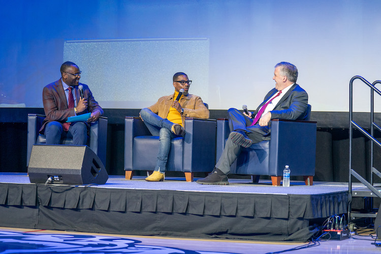 Dr. D'Angelo Taylor, Kirk Franklin and Dr. Greg Jones