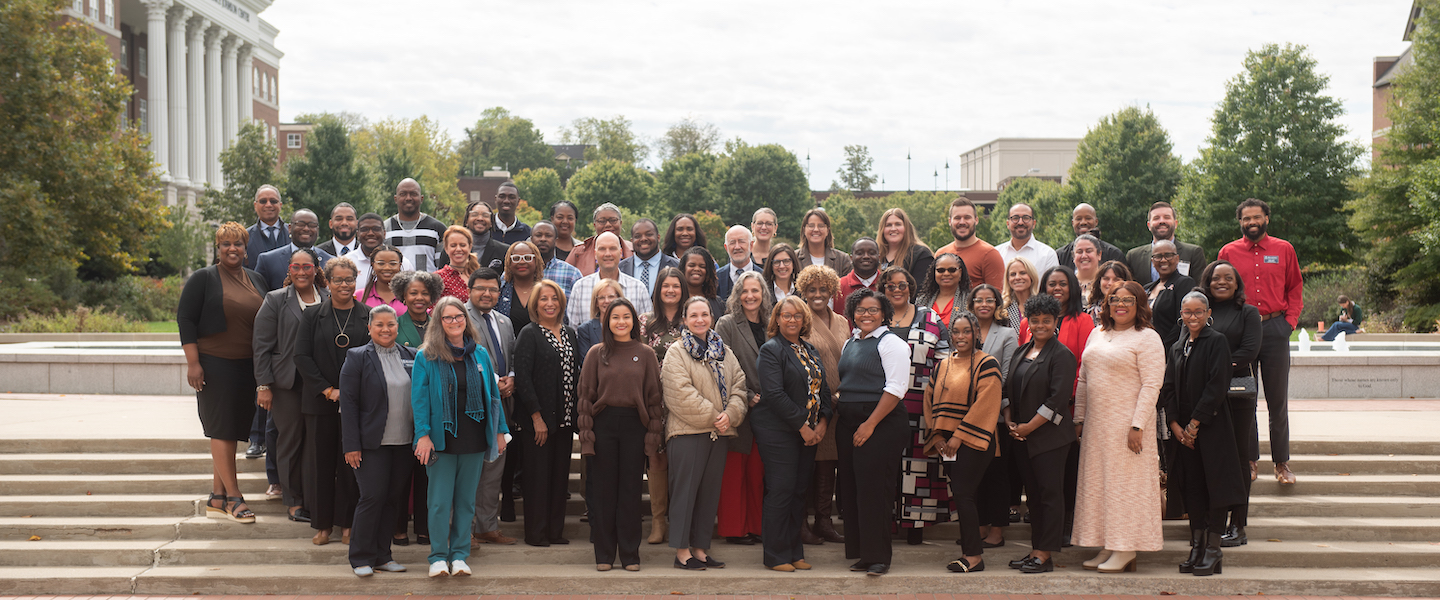 symposium attendee group shot