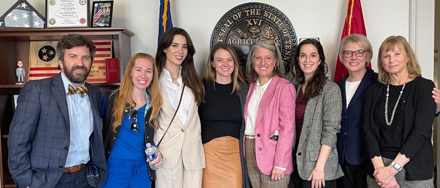 Belmont nursing students and faculty attend Nurse's Day on the Hill