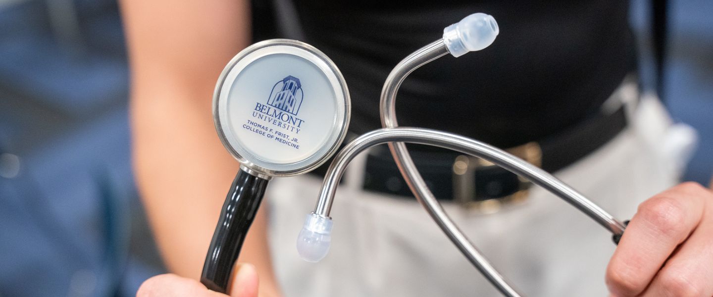 Thomas F. Frist, Jr. College of Medicine branded stethoscope