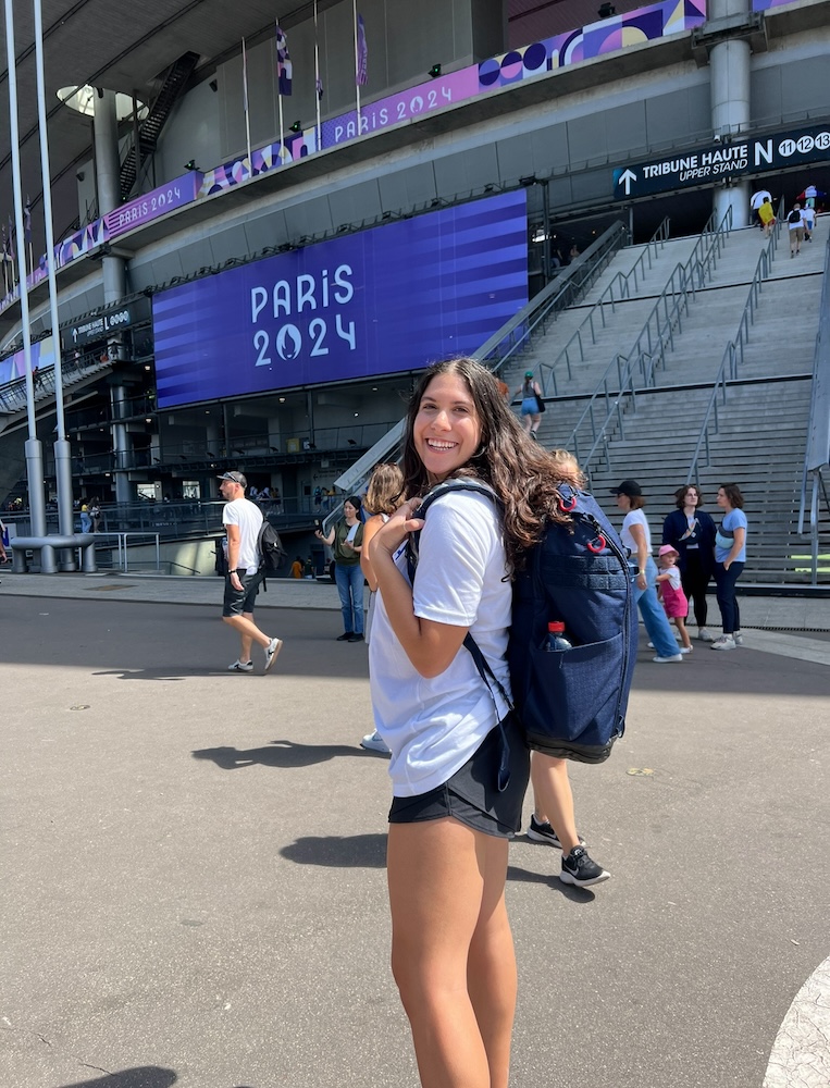 Sabrina Oostburg at the Olympics