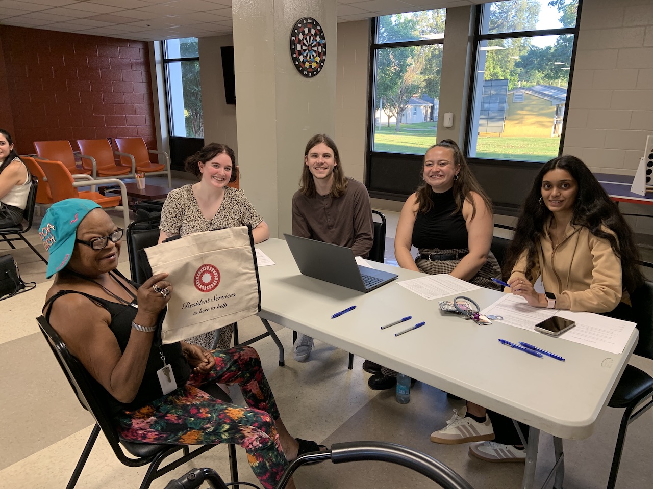 Students at public interest clinic