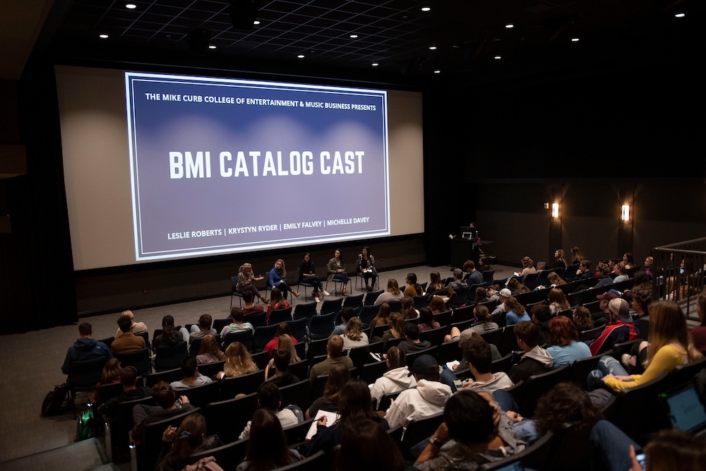 catalog cast seminar with panel of bmi professionals