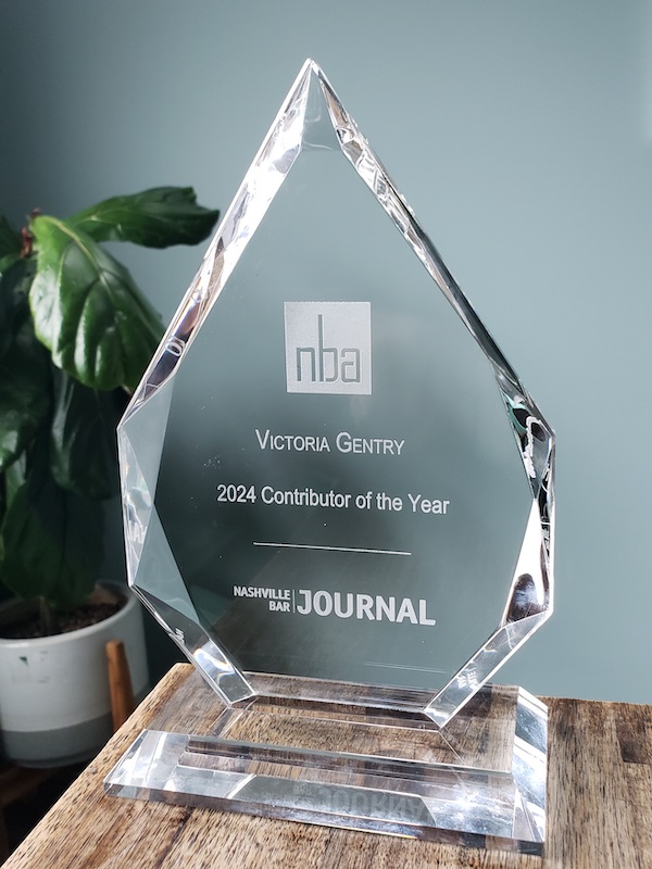 NBJ's Contributor of the Year award