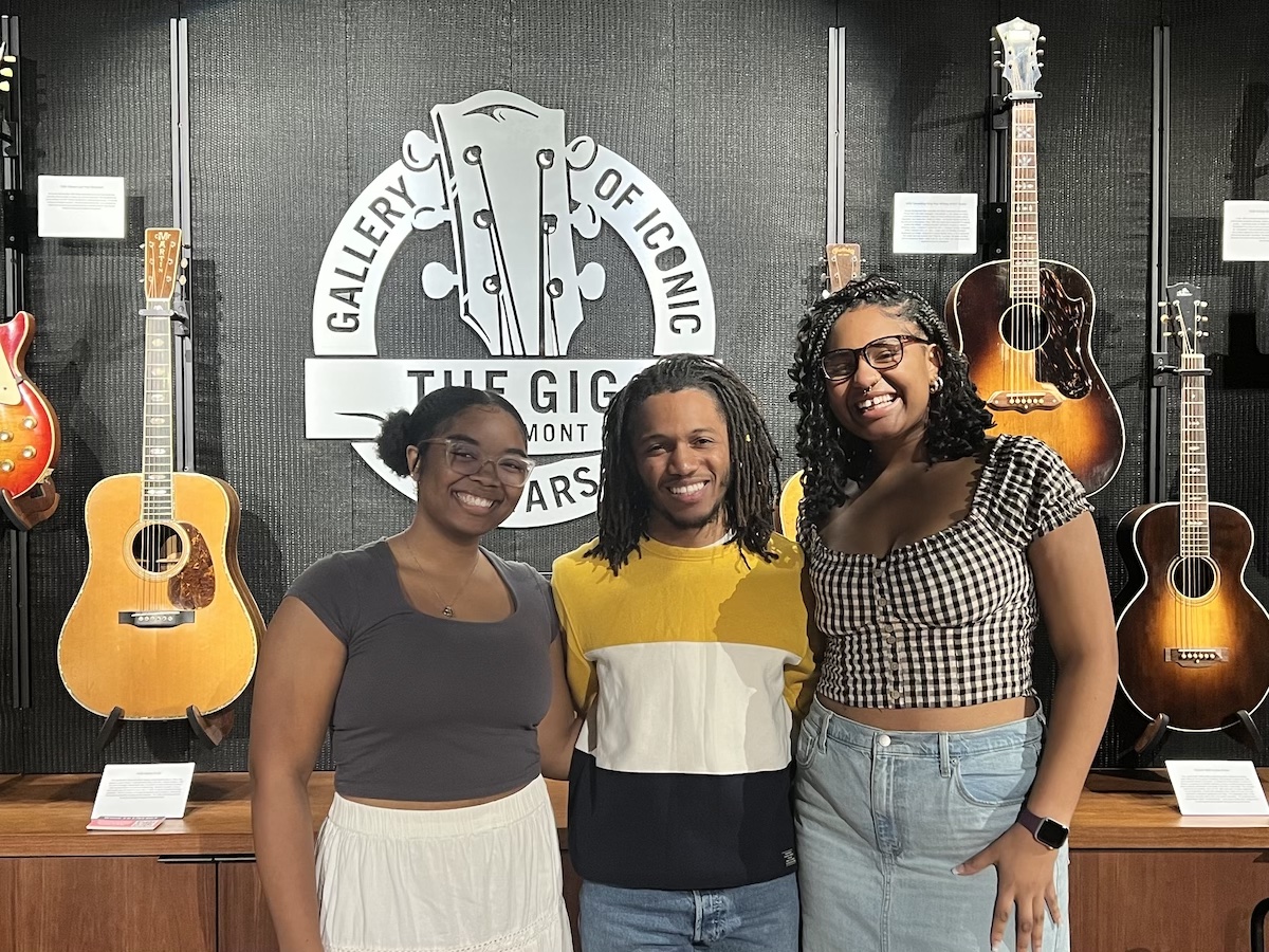 Three student performers