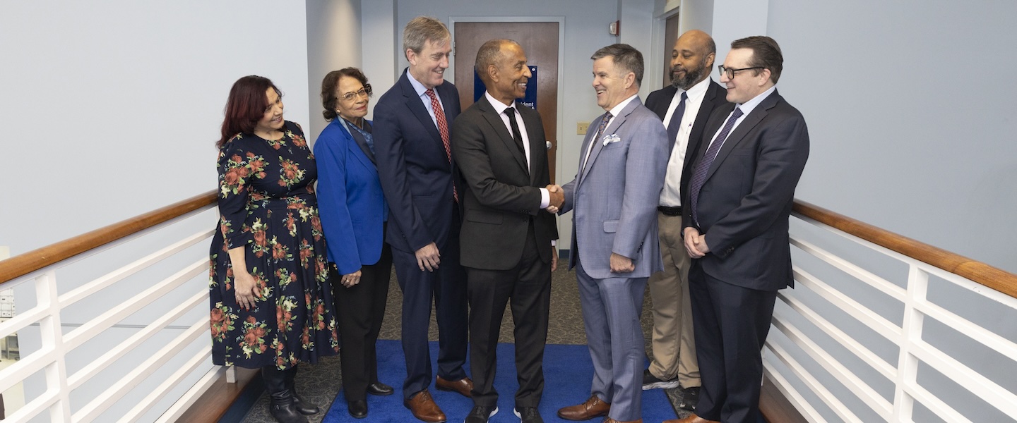 Dr. Karen Lewis, Barbara Murrell, Dr. Anderson Spickard, Dwayne Tucker, Dr. David Gregory, Dr. Nolan B. McMurray, Jr., Dr. Caleb Marsh