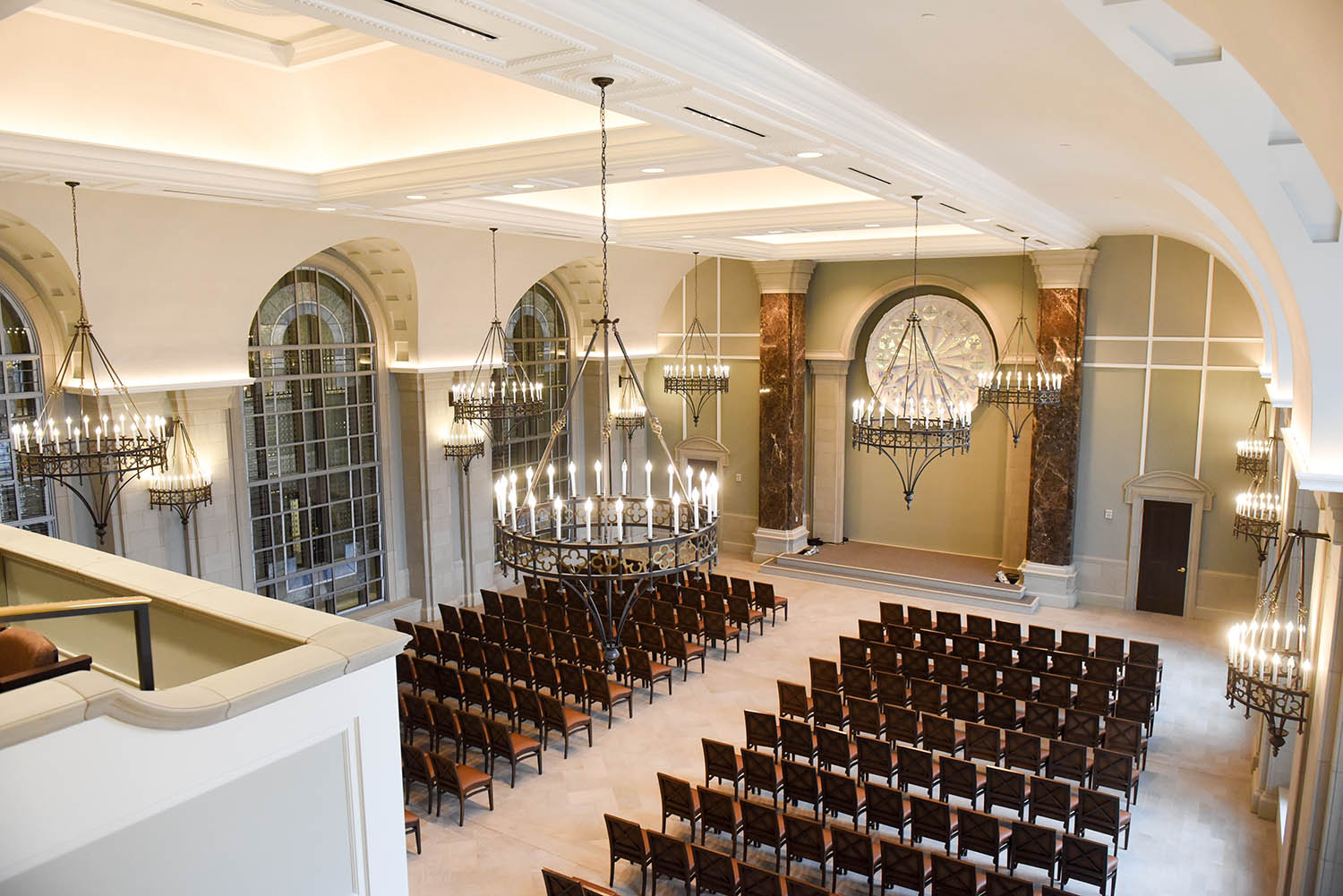 Herbert C Gabhart empty chapel during the day