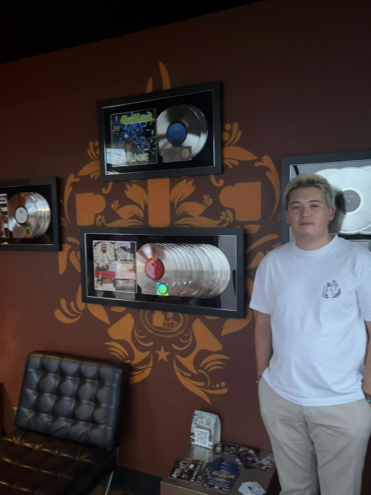 Behind the boards at Stankonia Studios! Student gets a firsthand look at the legendary home of Outkast and Atlanta’s music history.