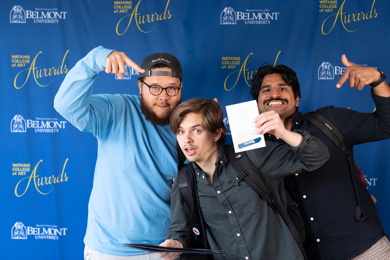 Students and teachers attending the 2022 Watkins College of Art Reception and Awards day